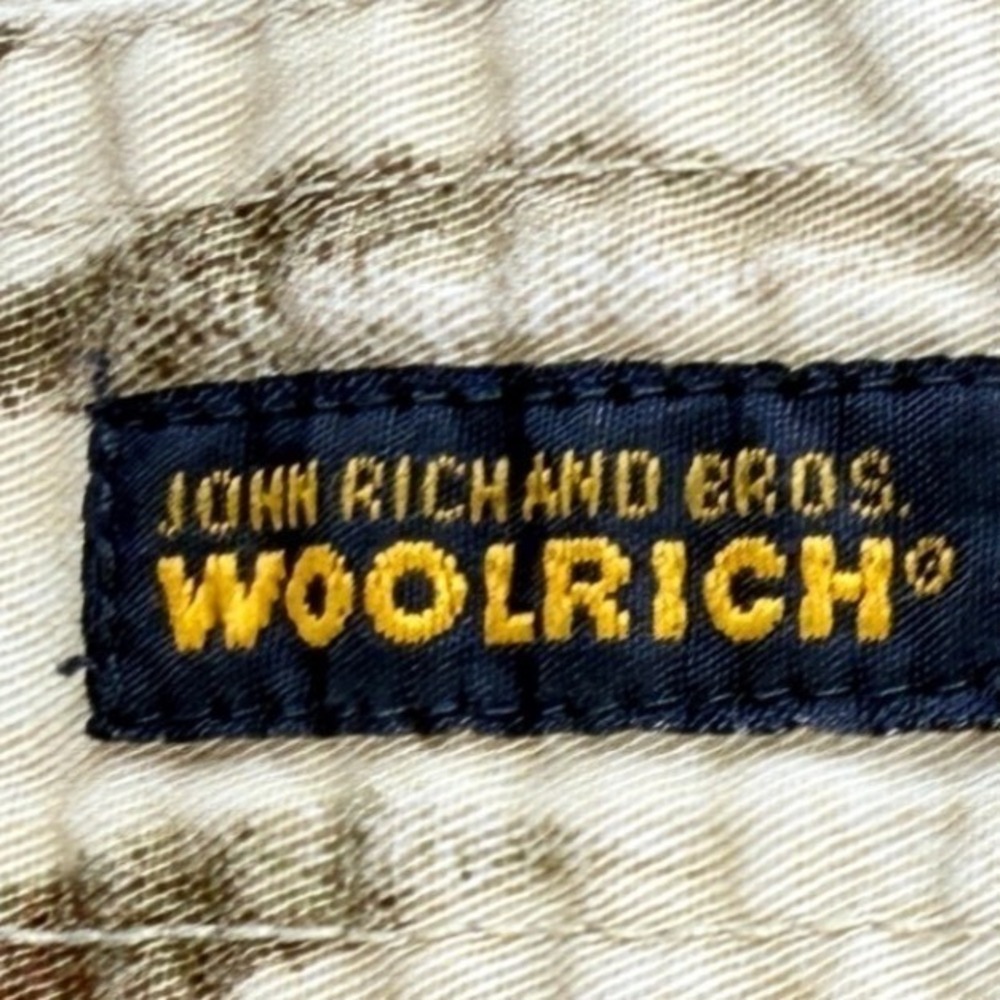 Woolrich John Rich & Bros Men's Large Sailing Shirt Palm Leaf Sailboat Casual - Picture 4 of 9